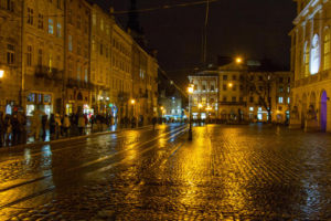 Rynok Square in Lviv